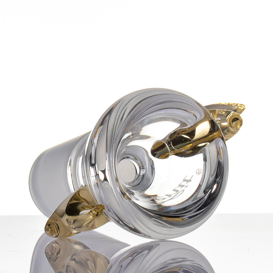 Zenit Glass Cone 18.8mm Horns Champagne - detail.
