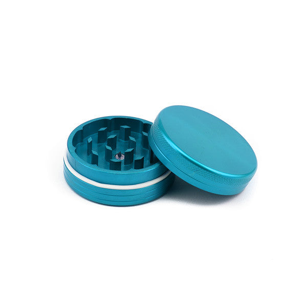 Spliffler Accessory SPLIFF Turquoise Aluminium Grinder 50mm - 2 part – Beefy's Bongs