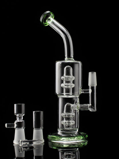 Twin Perc Mini Rig – Beefy's Bongs